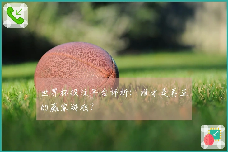 世界杯投注平台评析：谁才是真正的赢家游戏？