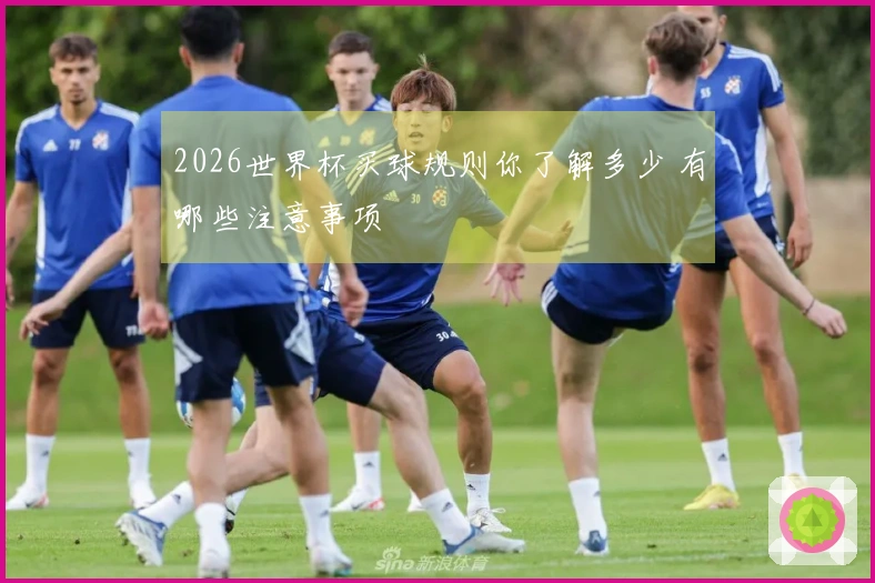 2026世界杯买球规则你了解多少 有哪些注意事项